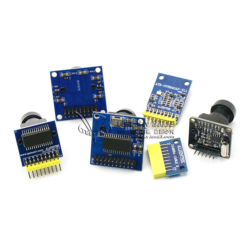 OV7670、OV7725、OV5640摄像头模块与STM32单片机FIFO电子采集拍照全解析
